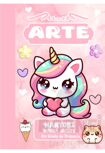 Unicornio Kawaii 01 Portada